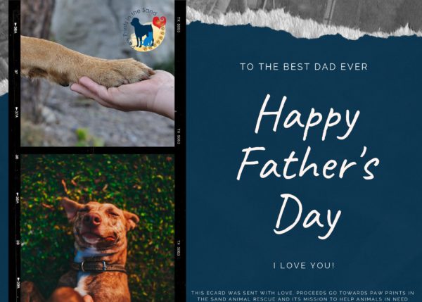 Happy Father's Day - Paw